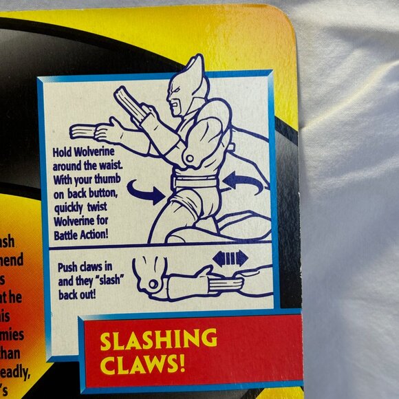 X-MEN Classics Wolverine Unopened Action Figure Mid-1990's - Picture 8 of 10